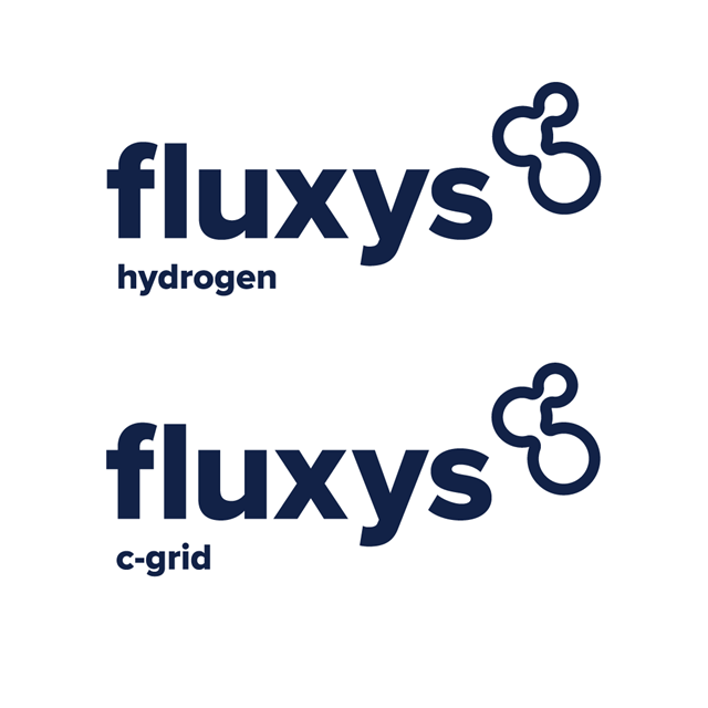 Fluxys hydrogen Fluxys c-grid logo