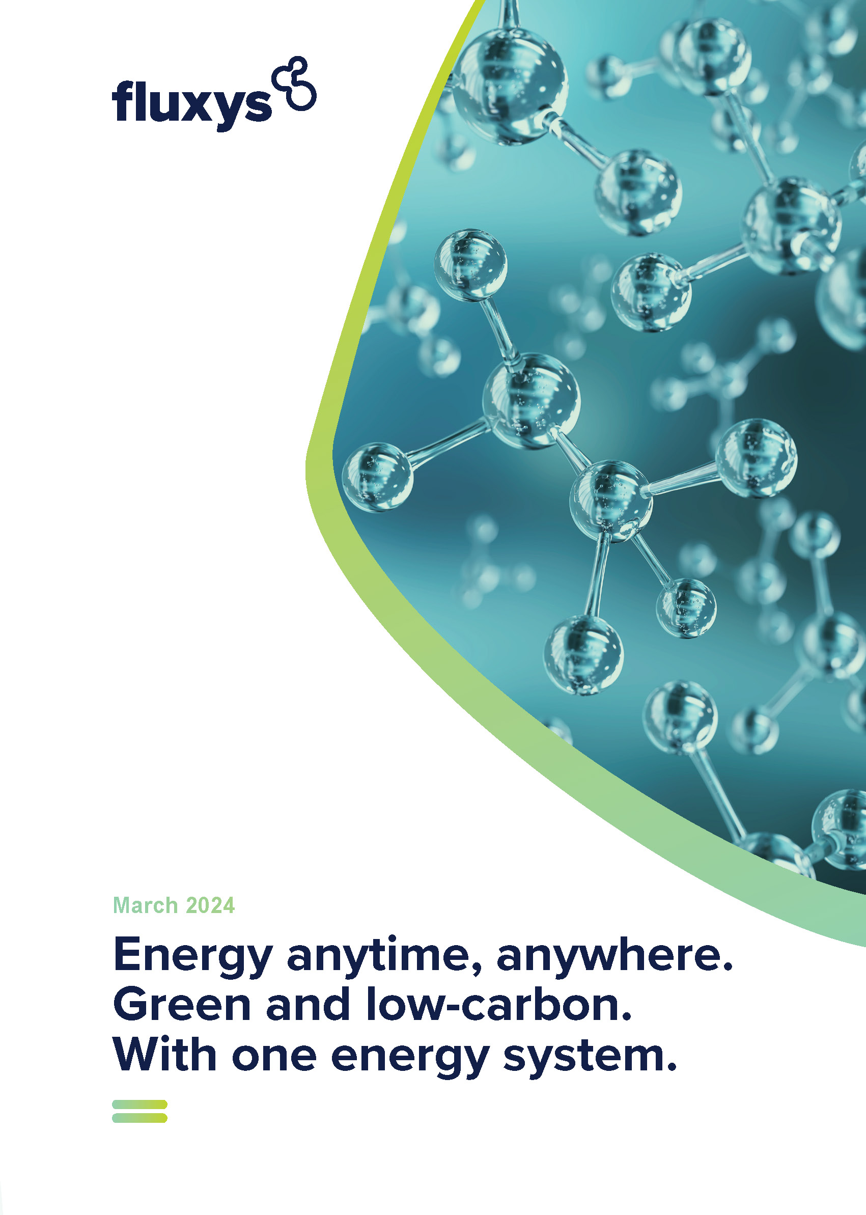 Fluxys memorandum - Our vision for an integrated energy system.