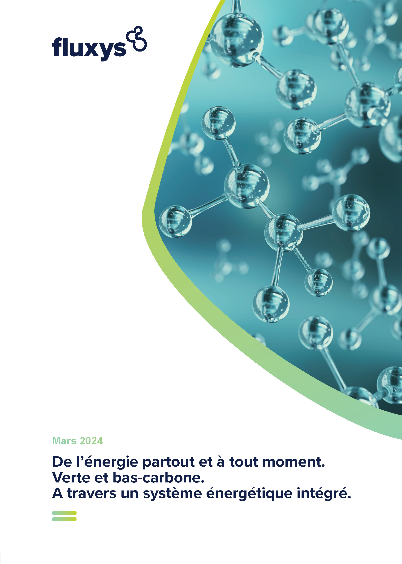Memorandum Fluxys - Notre vision pour un système énergétique intégré.