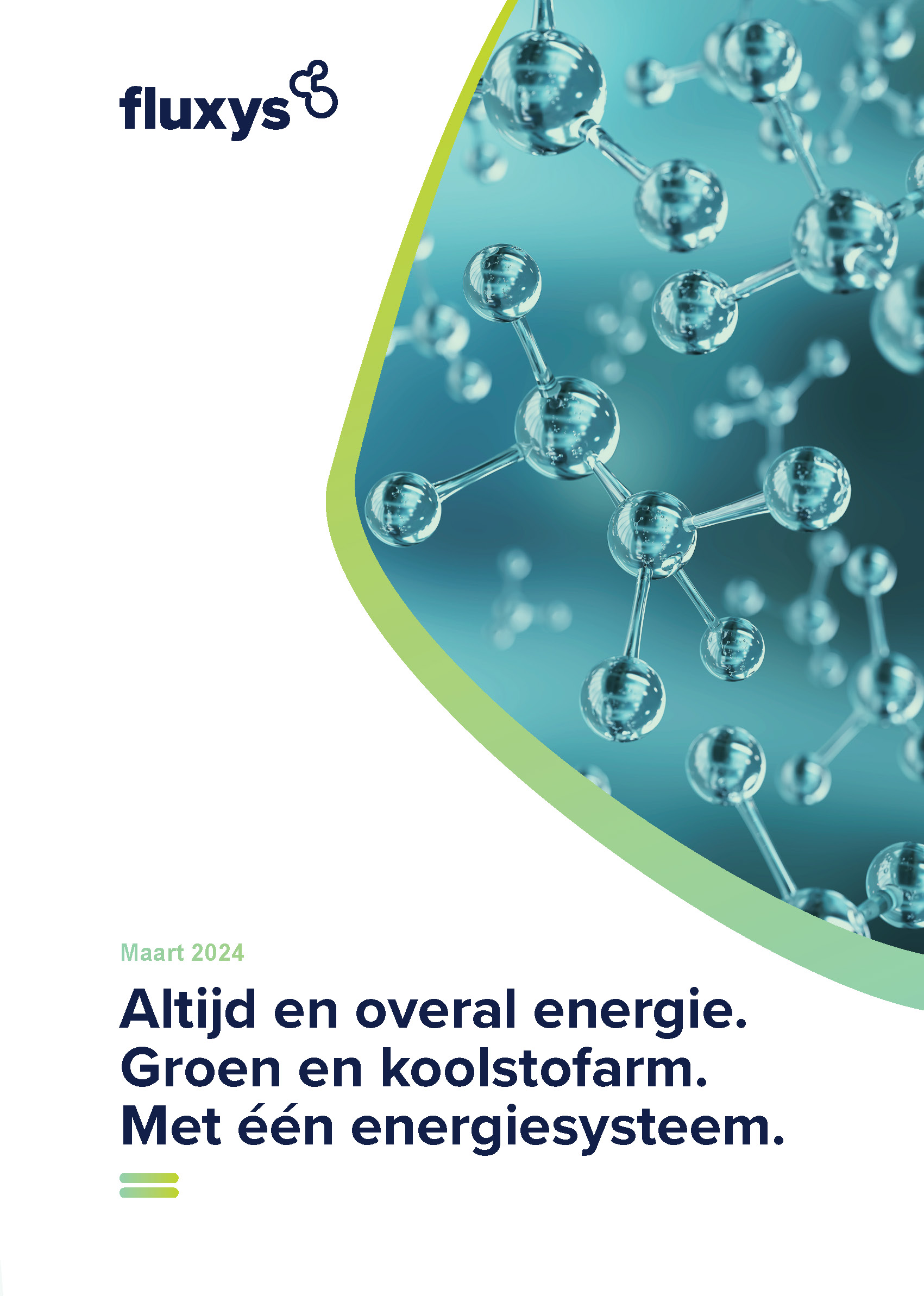 Memorandum Fluxys - Onze visie op een geïntegreerd energiesysteem.