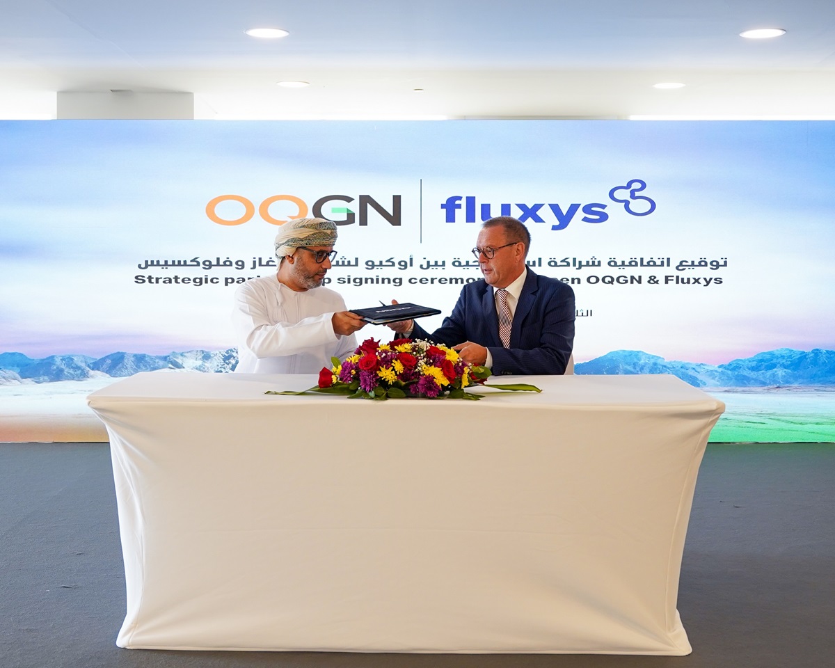 Fluxys OQGN MoU strategic cooperation